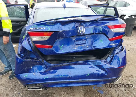 2020 Honda Accord Sport from USA, damaged, VIN 1HGCV1F31LA106138